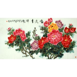 Chinese Peony Painting - CNAG009107
