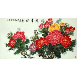 Chinese Peony Painting - CNAG009109
