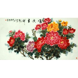 Chinese Peony Painting - CNAG009112