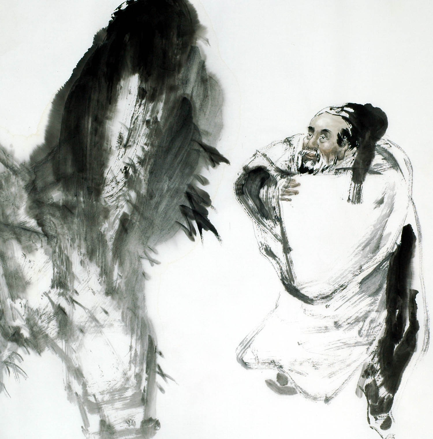 Chinese Figure Painting - CNAG009116