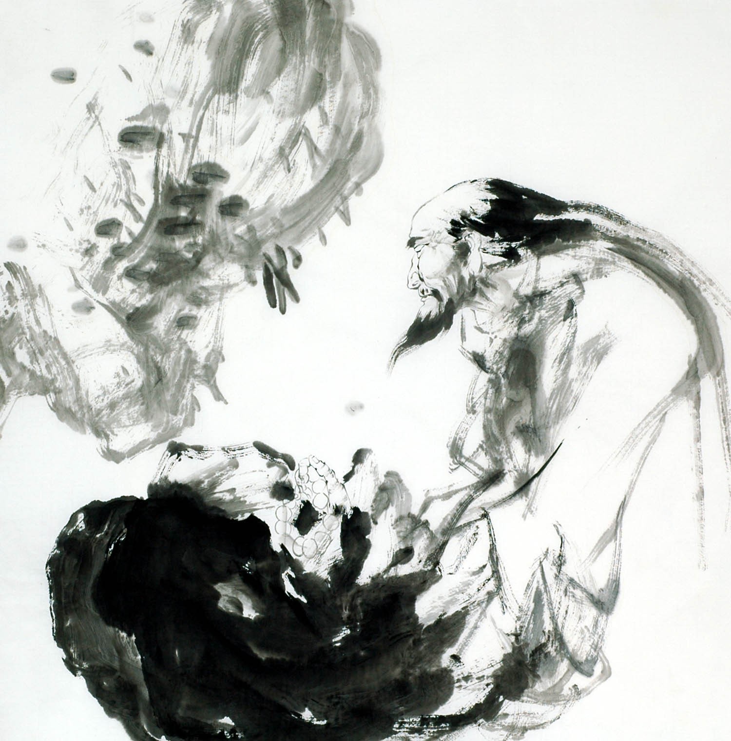 Chinese Figure Painting - CNAG009124