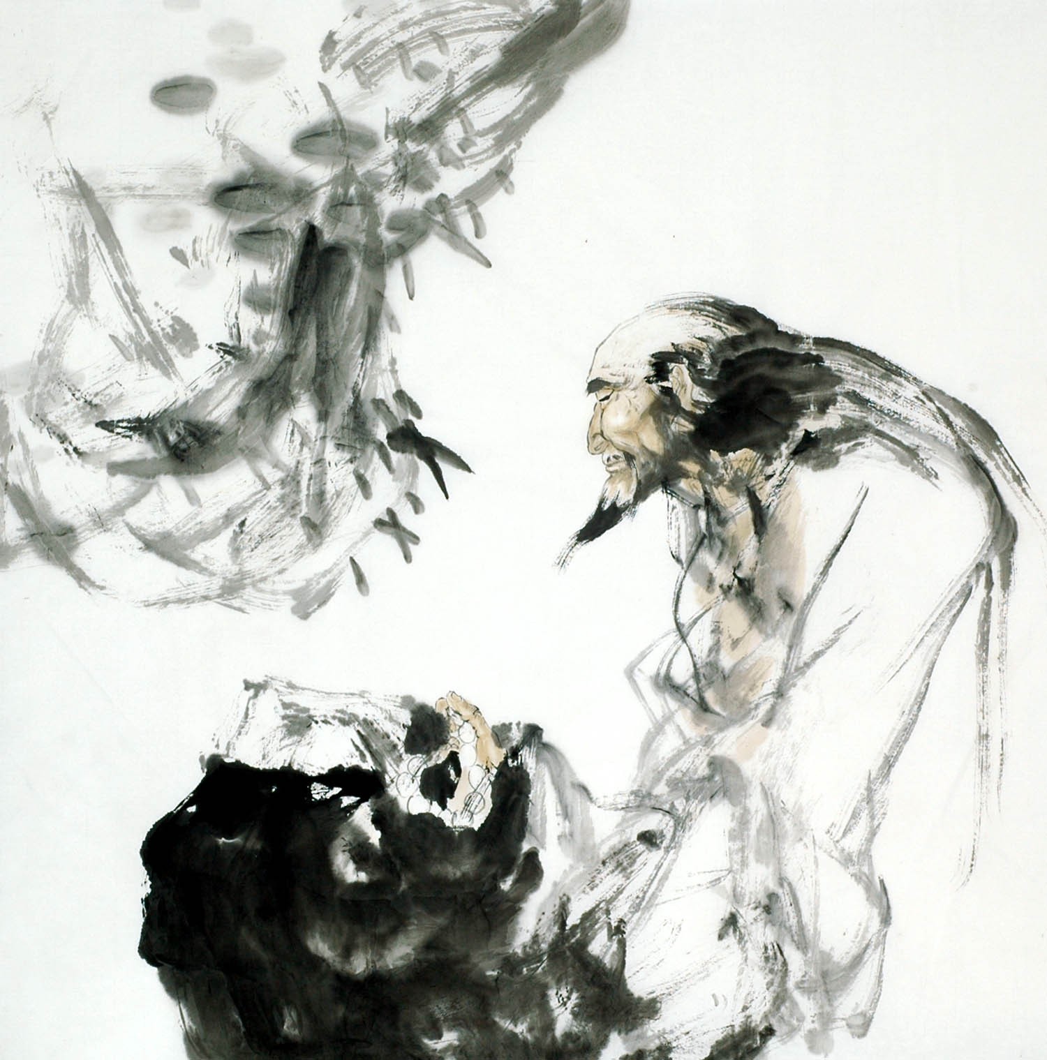 Chinese Figure Painting - CNAG009126