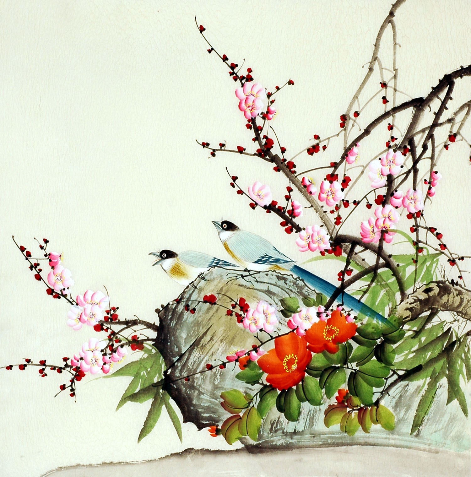 Chinese Flowers&Trees Painting - CNAG009127
