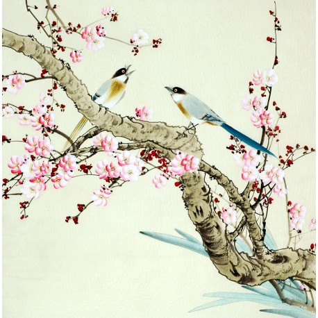 Chinese Flowers&Trees Painting - CNAG009128