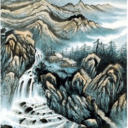 Chinese Landscape Painting - CNAG009129
