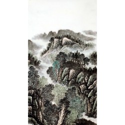 Chinese Landscape Painting - CNAG009133