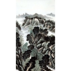 Chinese Landscape Painting - CNAG009134