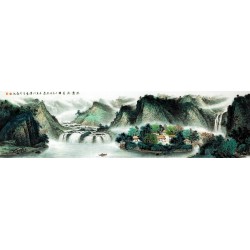 Chinese Landscape Painting - CNAG009135