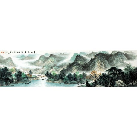 Chinese Landscape Painting - CNAG009138
