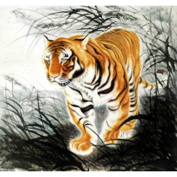 Chinese Tiger Painting - CNAG009141