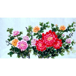 Chinese Peony Painting - CNAG009146