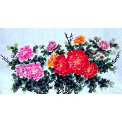 Chinese Peony Painting - CNAG009147