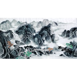 Chinese Landscape Painting - CNAG009149