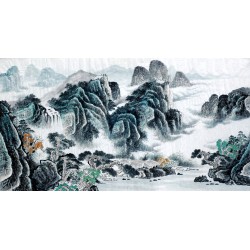 Chinese Landscape Painting - CNAG009150