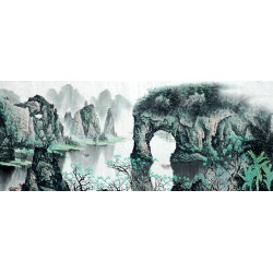 Chinese Landscape Painting - CNAG009152