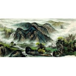 Chinese Landscape Painting - CNAG009154