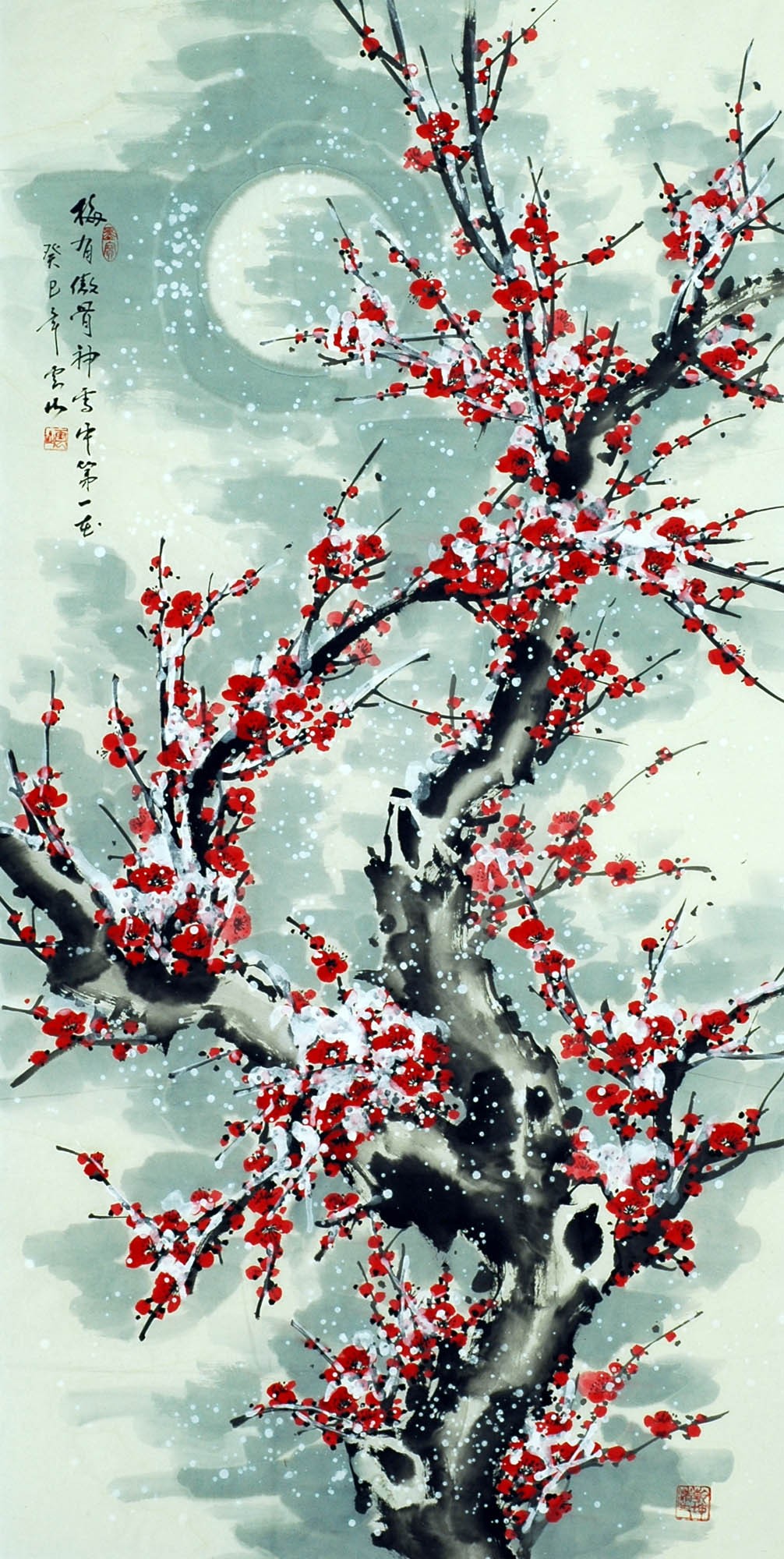 Chinese Plum Painting - CNAG009157