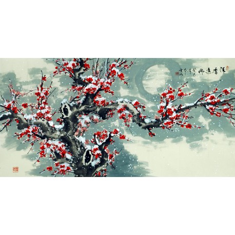 Chinese Plum Painting - CNAG009159