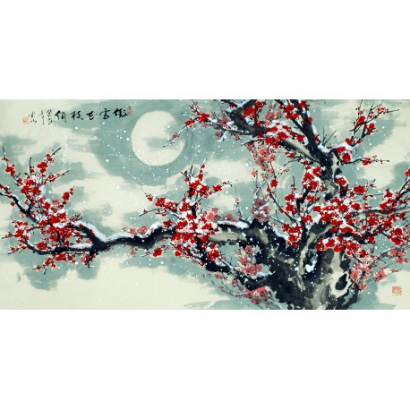 Chinese Plum Painting - CNAG009162