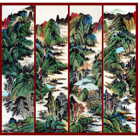 Chinese Landscape Painting - CNAG009172