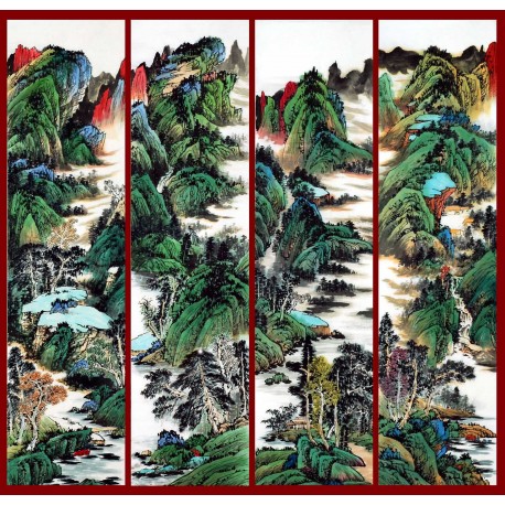 Chinese Landscape Painting - CNAG009177