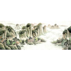 Chinese Landscape Painting - CNAG009179