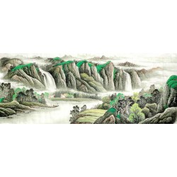Chinese Landscape Painting - CNAG009181