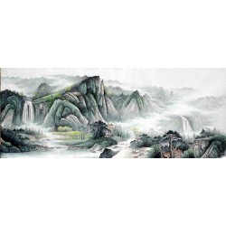 Chinese Landscape Painting - CNAG009182