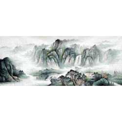 Chinese Landscape Painting - CNAG009184