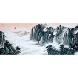 Chinese Landscape Painting - CNAG009187