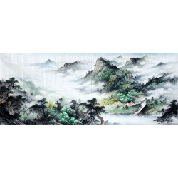 Chinese Landscape Painting - CNAG009189