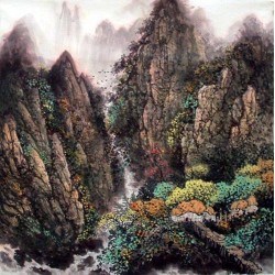 Chinese Landscape Painting - CNAG009190