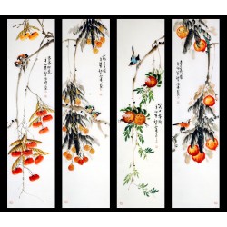 Chinese Flowers&Trees Painting - CNAG009194