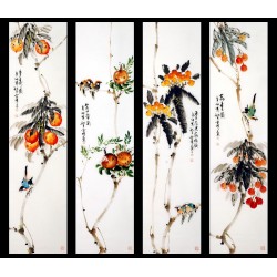 Chinese Flowers&Trees Painting - CNAG009195