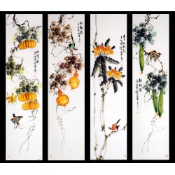 Chinese Flowers&Trees Painting - CNAG009196
