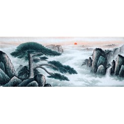 Chinese Landscape Painting - CNAG009199