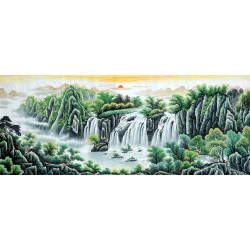 Chinese Landscape Painting - CNAG009203