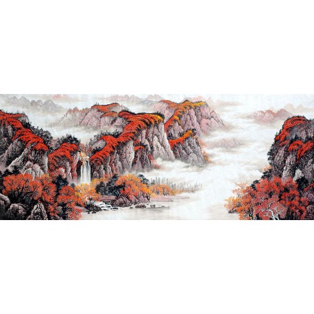 Chinese Landscape Painting - CNAG009204