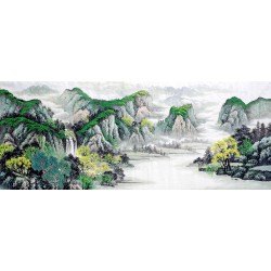 Chinese Landscape Painting - CNAG009205