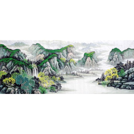 Chinese Landscape Painting - CNAG009205