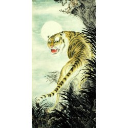 Chinese Tiger Painting - CNAG009211