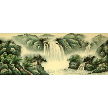Chinese Landscape Painting - CNAG009213