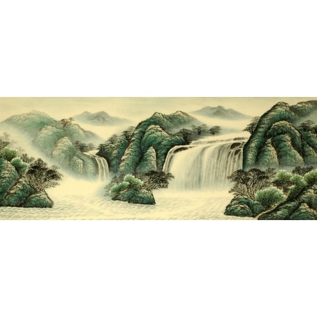 Chinese Landscape Painting - CNAG009214