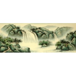 Chinese Landscape Painting - CNAG009215