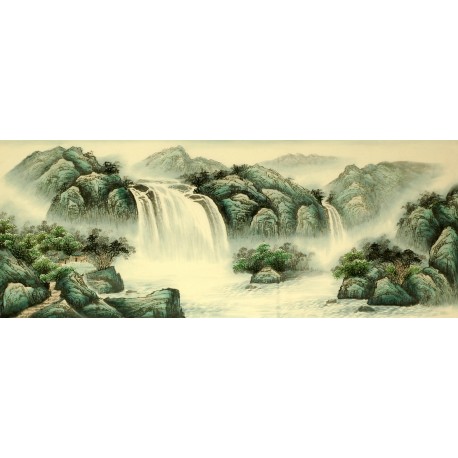 Chinese Landscape Painting - CNAG009215