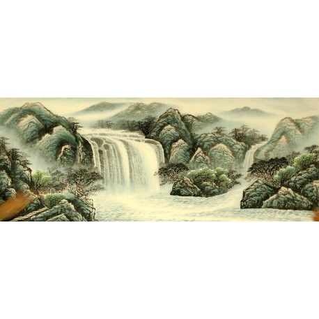 Chinese Landscape Painting - CNAG009216