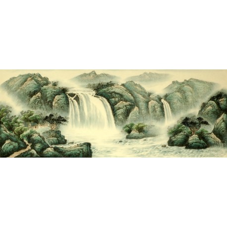 Chinese Landscape Painting - CNAG009218