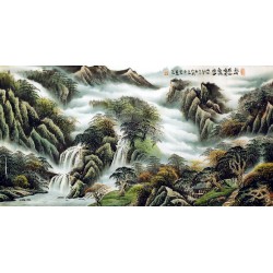 Chinese Landscape Painting - CNAG009219