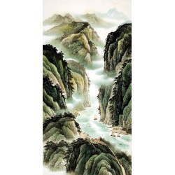Chinese Landscape Painting - CNAG009220