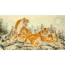 Chinese Tiger Painting - CNAG009226
